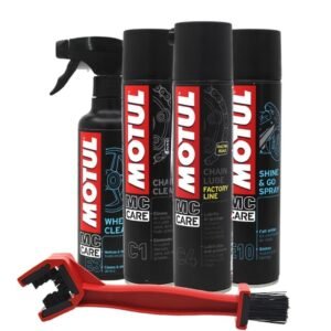 Motul Bakım Seti C1 - C4 -E3 - E10 + Zincir Temizleme Fırçası