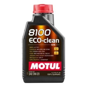 Motul 8100 Eco-Clean 0W20 1 Lt Partiküllü Motor Yağı