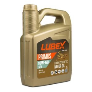 Lubex Primus MV 10W60 4 Lt Tam Sentetik Motor Yağı