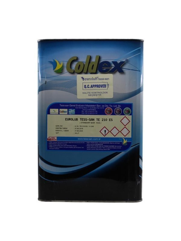686796702-0-600x800-1.jpg Eurolub TE 210 ES - Universal Bor Yağı - 16 Litre Bor Yağı - Görsel 1
