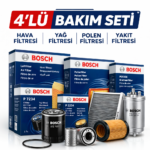 BOSCH Volkswagen Tiguan 2.0 Dizel Filtre Bakım Seti (2016-2021) 4 Lü