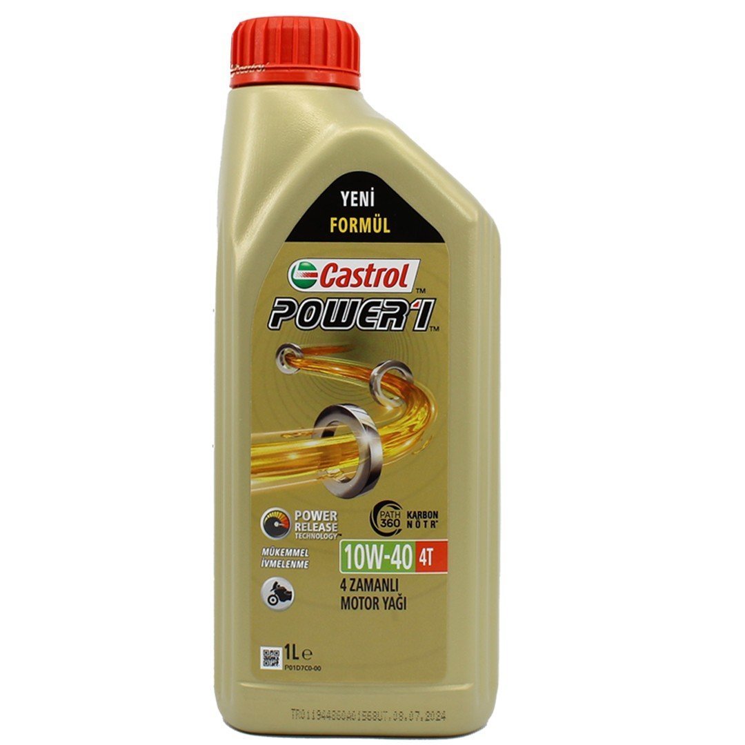 castrol-power-1-4t-10w40-1lt.jpg Castrol Power 1 4T 10W40 1 Lt Motosiklet Yağı - Görsel 1