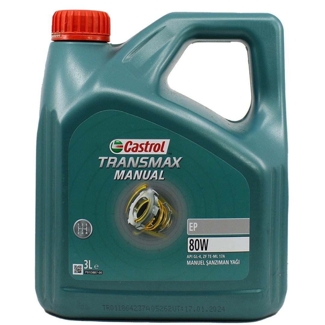 castrol-transmax-manual-ep-80w-3lt.jpg Castrol Transmax Manual EP 80W 3 Lt Şanzıman Yağı - Görsel 1