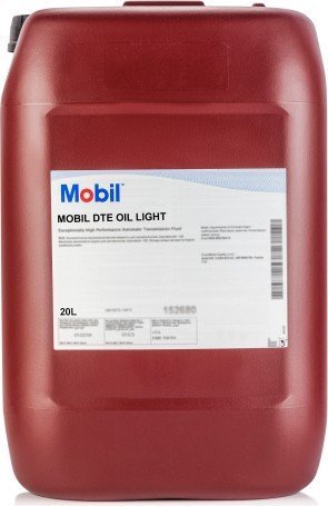 dteoillight.jpg Mobil DTE Oil Light 20 Lt Üstün Performanslı Sirkülasyon Yağı - Görsel 1