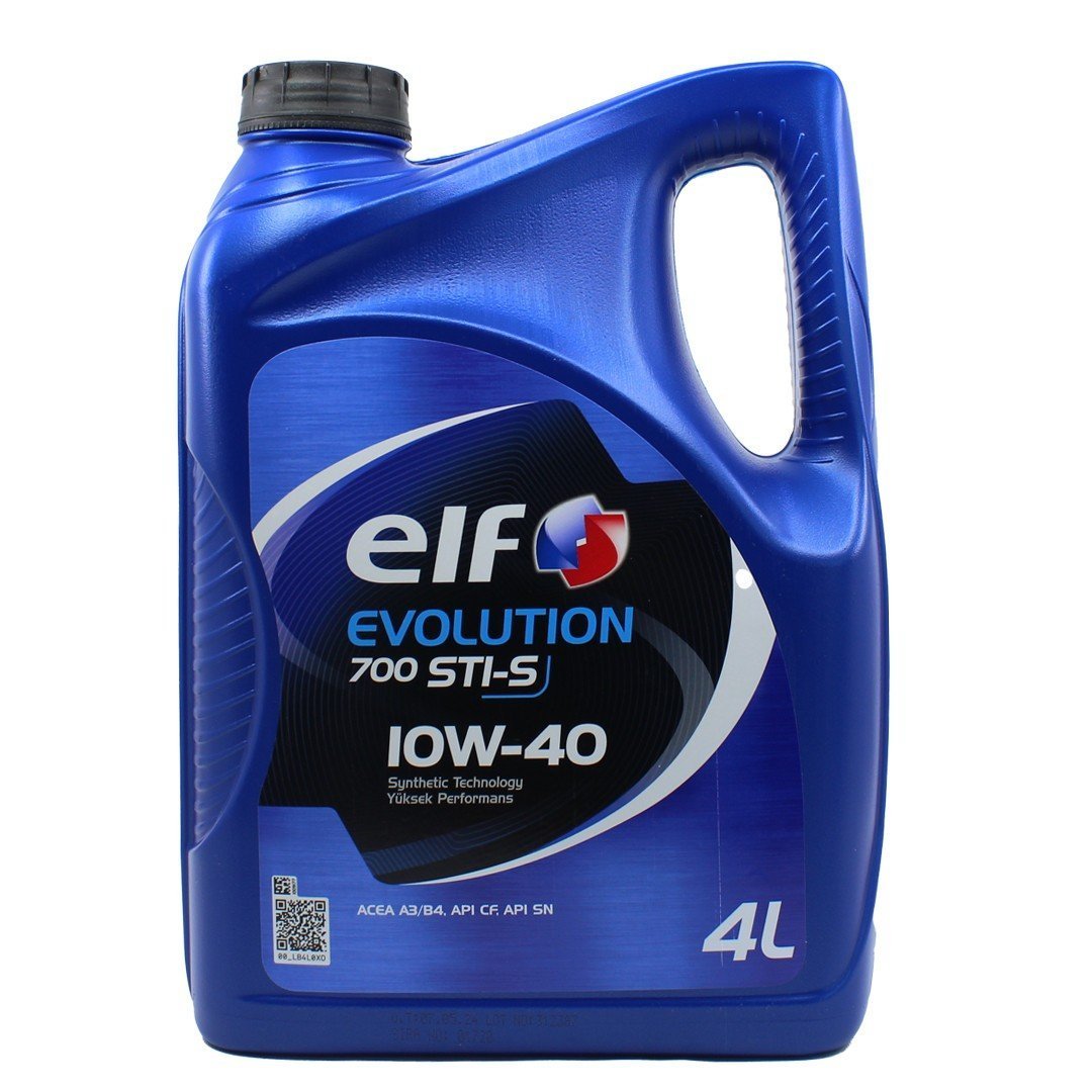 elf-evolution-700sti-s-4lt.jpg Elf Evolution 700 STI-S 10W-40 4 Lt Motor Yağı - Görsel 1