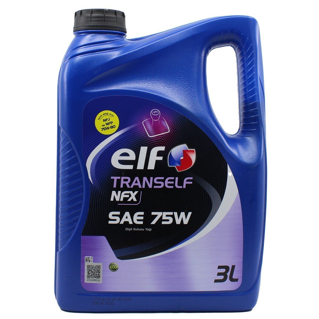 elf-tranself-nfx-sae-75w-3lt.jpg Elf Tranself NFX SAE 75W 3 Lt Şanzıman Yağı - Görsel 1