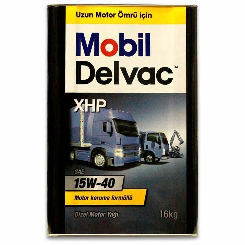 image_1080-124.jpg Mobil Delvac XHP 15W-40 16 Kg Yüksek Performanslı Dizel Motor Yağı - Görsel 1