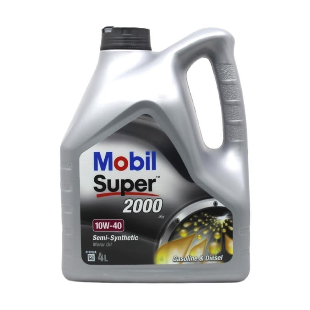 image_1080-133.jpg Mobil Super 2000 10W-40 4 Lt Motor Yağı - Görsel 1