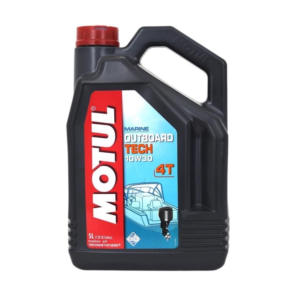 image_1080-1331.jpg Motul Marine Outboard Tech 4T 10W30 5 Lt Tekne Motor Yağı - Görsel 1