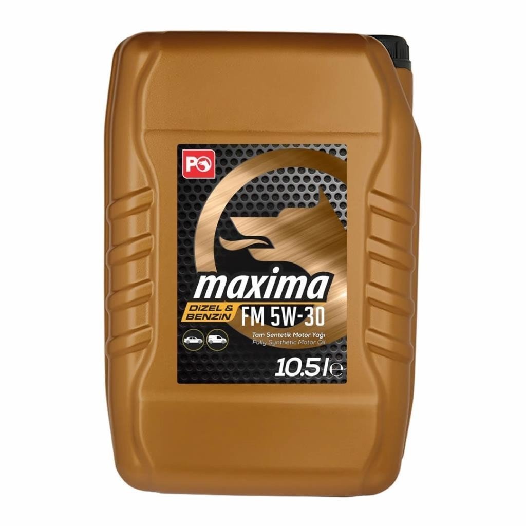 image_1080-271.jpg Petrol Ofisi Maxima FM 5W30 10.5 Lt Tam Sentetik Motor Yağı - Görsel 1