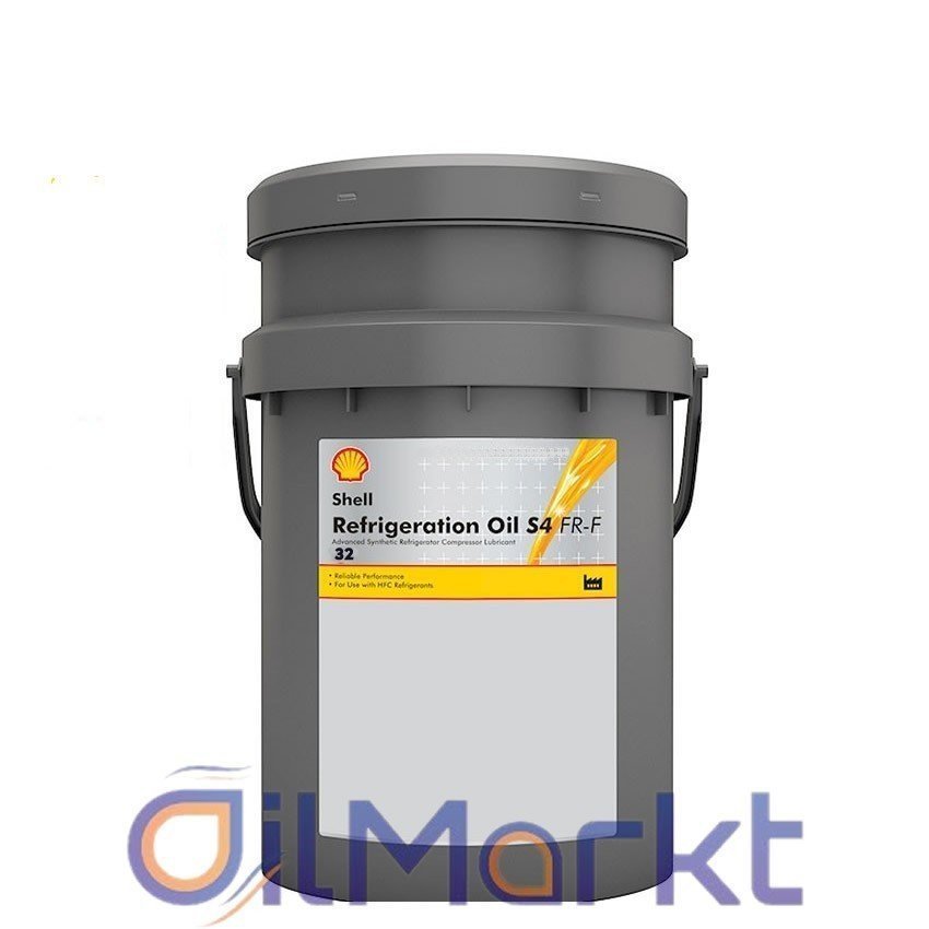 image_1080-764.jpg Shell Refrigeration Oil S4 FR-F 32 20 Lt Kompresör Yağı - Görsel 1