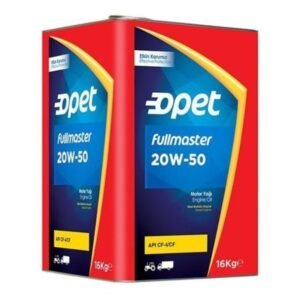 Opet Fullmaster 20W-50 - 16 Kg Motor Yağı