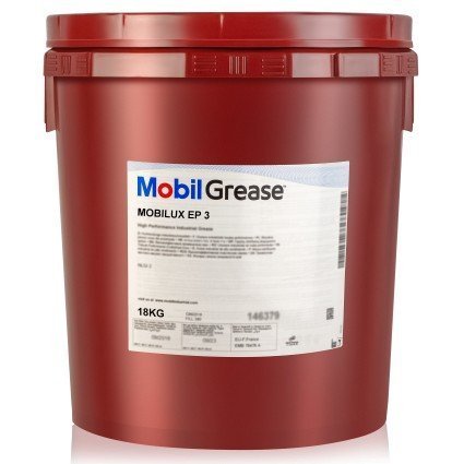 mobilux-ep-3-front-1.jpg Mobil Mobilux EP 3 18 Kg Genel Amaçlı Endüstriyel Gres - Görsel 1