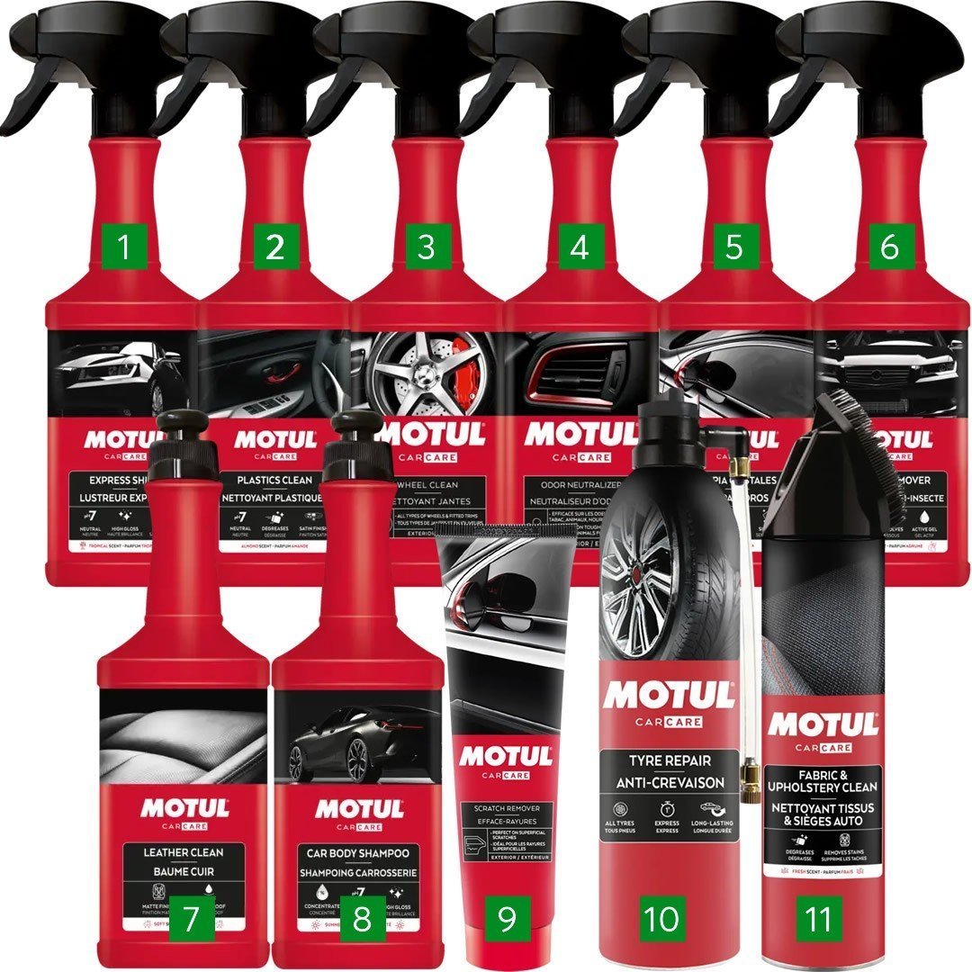 motul-premium-oto-bakim-ve-temizlik-tam-kapsamli-set.jpg Motul Tam Kapsamlı Oto Bakım ve Temizlik Seti (11 Parça) - Görsel 1