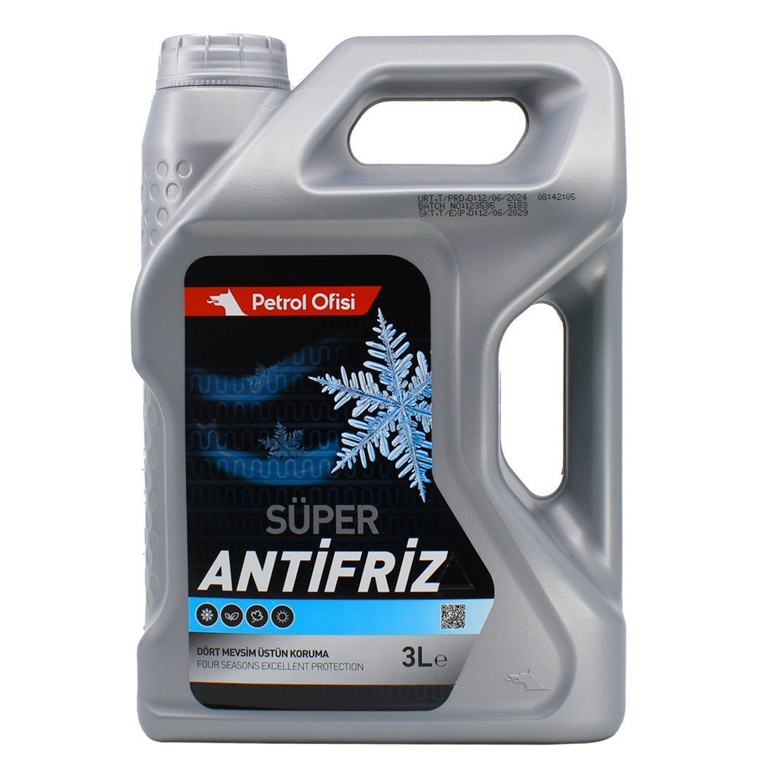 petrol-ofisi-antifiriz-3lt.jpg Petrol Ofisi Süper Antifriz 3 Lt Yeşil Antifiriz - Görsel 1