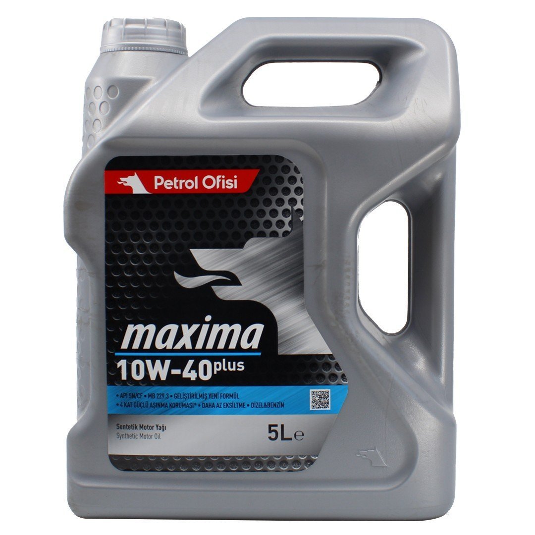 petrol-ofisi-maxima-10w40-plus-5lt.jpg Petrol Ofisi Maxima Plus 10W40 5 Lt Sentetik Motor Yağı - Görsel 1