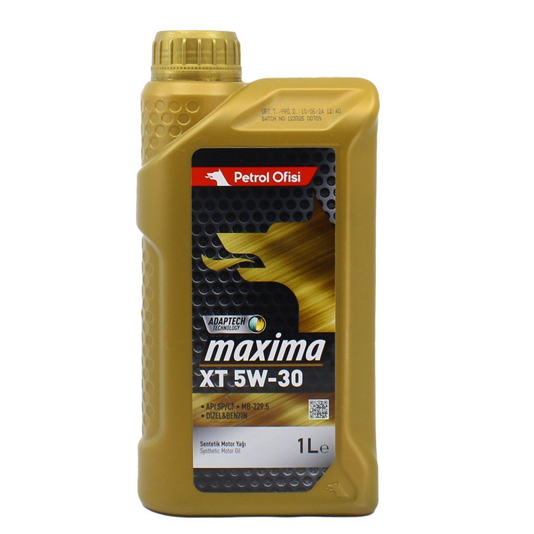 petrol-ofisi-maxima-xt-5w30-1lt.jpg Petrol Ofisi Maxima XT 5W30 1 Lt Tam Sentetik Motor Yağı - Görsel 1