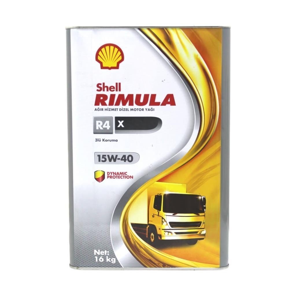 shell-rimula-r4-x-15w40-16-lt-motor-yagi.jpg Shell Rimula R4 X 15W40 16 Lt Motor Yağı - Görsel 1