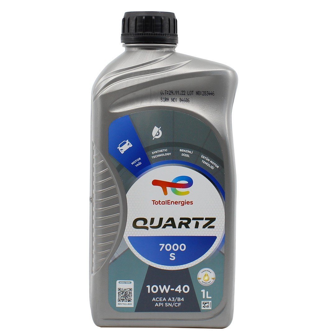 total-quartz-7000s-10w40-1lt.jpg Total Quartz 7000 10W-40 Motor Yağı 1 Lt - Görsel 1