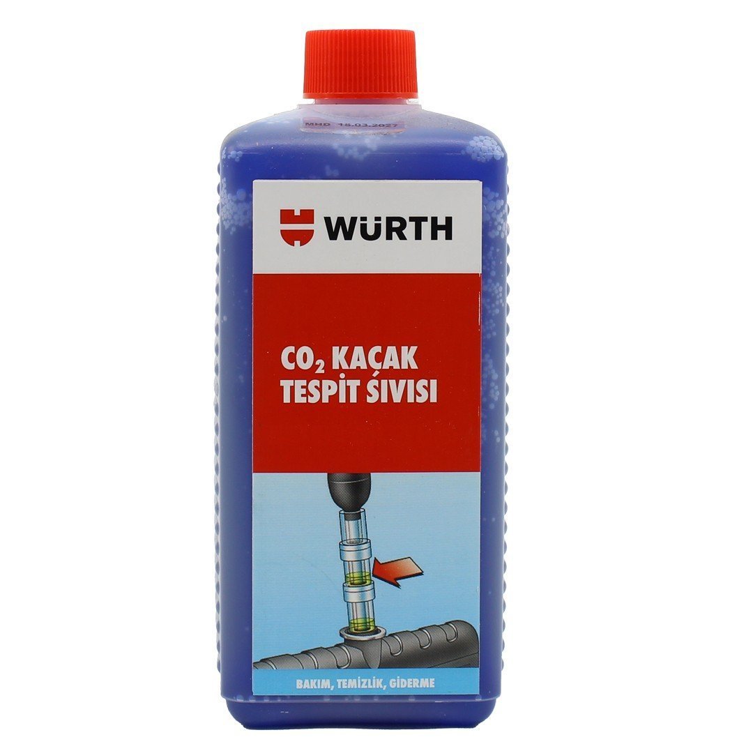 wurth-co2-kacak-tespit-sivisi.jpg Würth CO2 Test Sıvısı 500 Ml Kaçak Tespit Sıvısı - Görsel 1