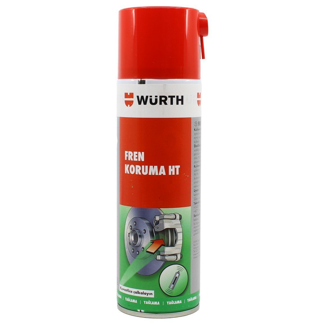 wurth-fren-koruma-ht.jpg Würth Fren Koruma Spreyi HT 300 ML ABS Fren Isıya Dayanıklı - Görsel 1