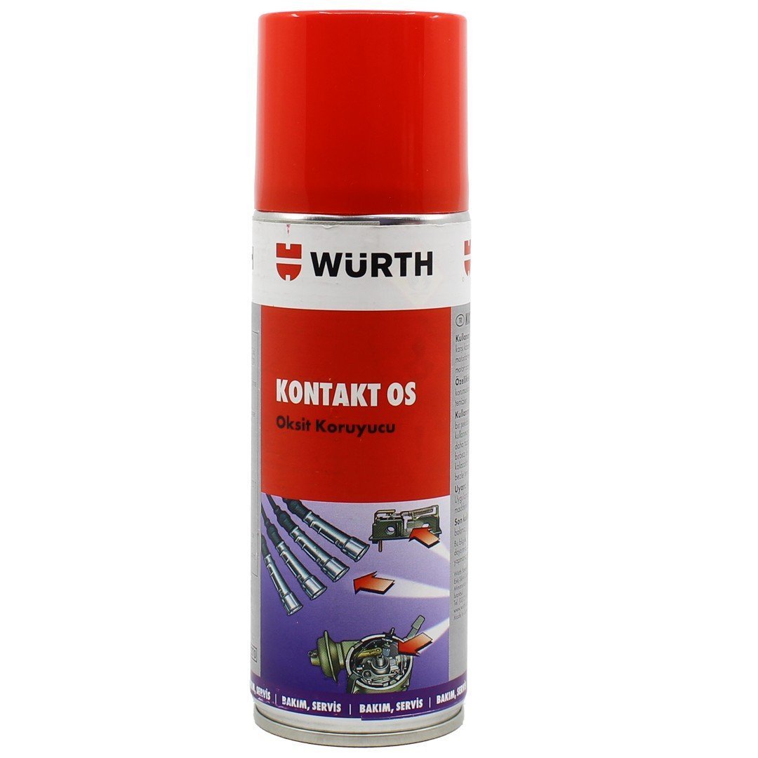 wurth-kontakt-os-oksit-koruyucu.jpg Würth Kontakt OS Oksit Koruyucu Sprey 200 ML Oxidation Protection - Görsel 1