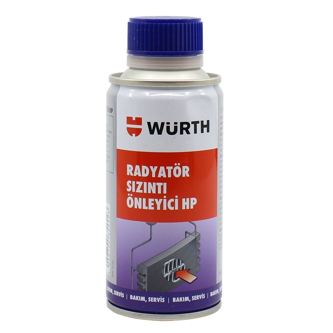 wurth-radyator-sizinti-onleyici-hp.jpg Würth Radyatör Sızdırmazlık Maddesi HP 150 ML Sızıntı Önleyici - Görsel 1