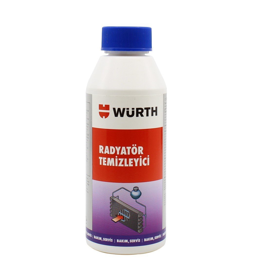 wurth-radyator-temizleyici.jpg Würth Radyatör Temizleyici 250 ML Radiator Cleaner And Conditioner - Görsel 1