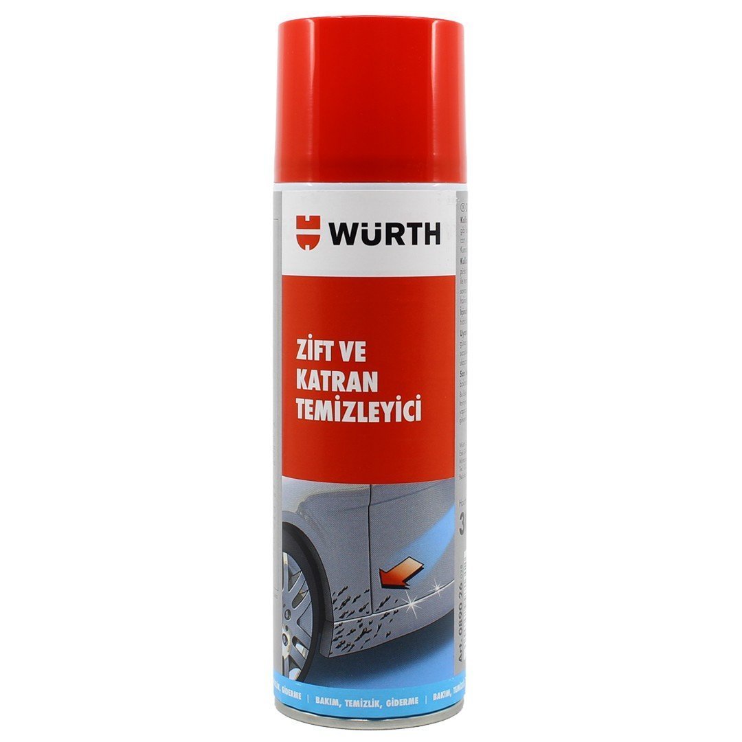 wurth-zift-katran-temizleyici.jpg Würth Zift Katran Temizleyici Spreyi 300 ML Zift Çıkarıcı - Görsel 1