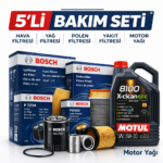 BOSCH Chevrolet Captiva 2.0 Dizel Motul Eco-Lite 0W-20 6 Lt Motor Yağı Filtre Seti (2006-2011) 5 Li