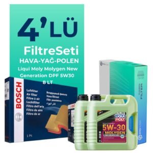 BOSCH Kia Sorento 2.5 Dizel Filtre Bakım Seti Liqui Moly Motor Yağlı (2006-2011) 4 Lü