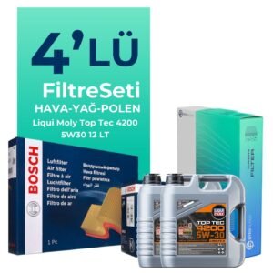 BOSCH Mercedes Sprinter 313 Dizel Filtre Bakım Seti Liqui Moly Motor Yağlı (2011-2016) 4 Lü