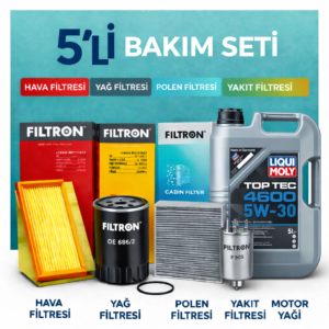 Filtron Subaru Forester 2.0 Dizel Liqui Moly 4600 6 Lt Motor Yağı Filtre Seti (2008-2013) 5 Li