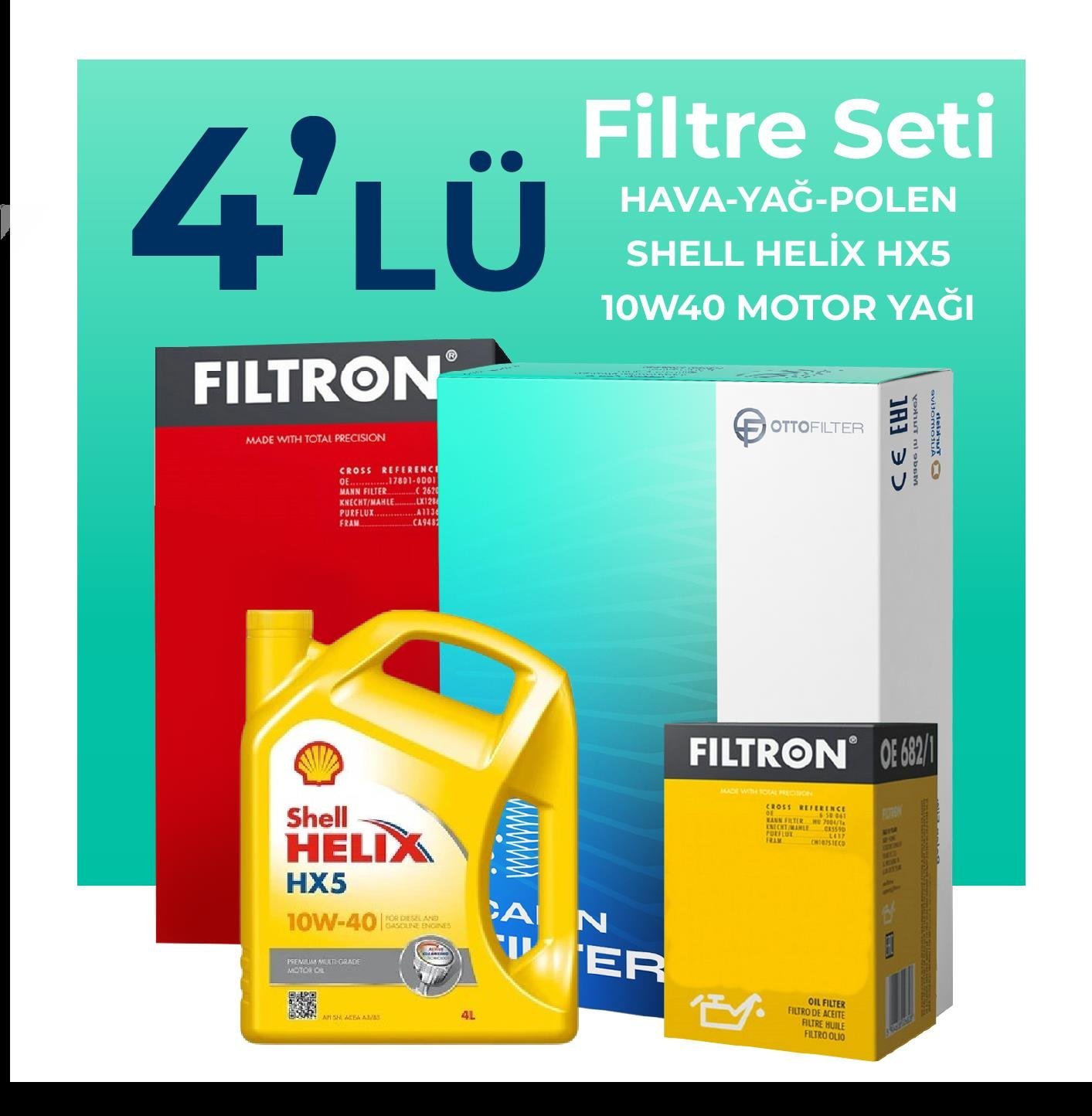 filtron-fiat-albea-1-2-benzinli-filtre-bakim-seti-shell-motor-yagli-2002-2008-4-lu-61982 Filtron Fiat Albea 1.2 Benzinli Filtre Bakım Seti Shell Motor Yağlı (2002-2008) 4 Lü - Görsel 1