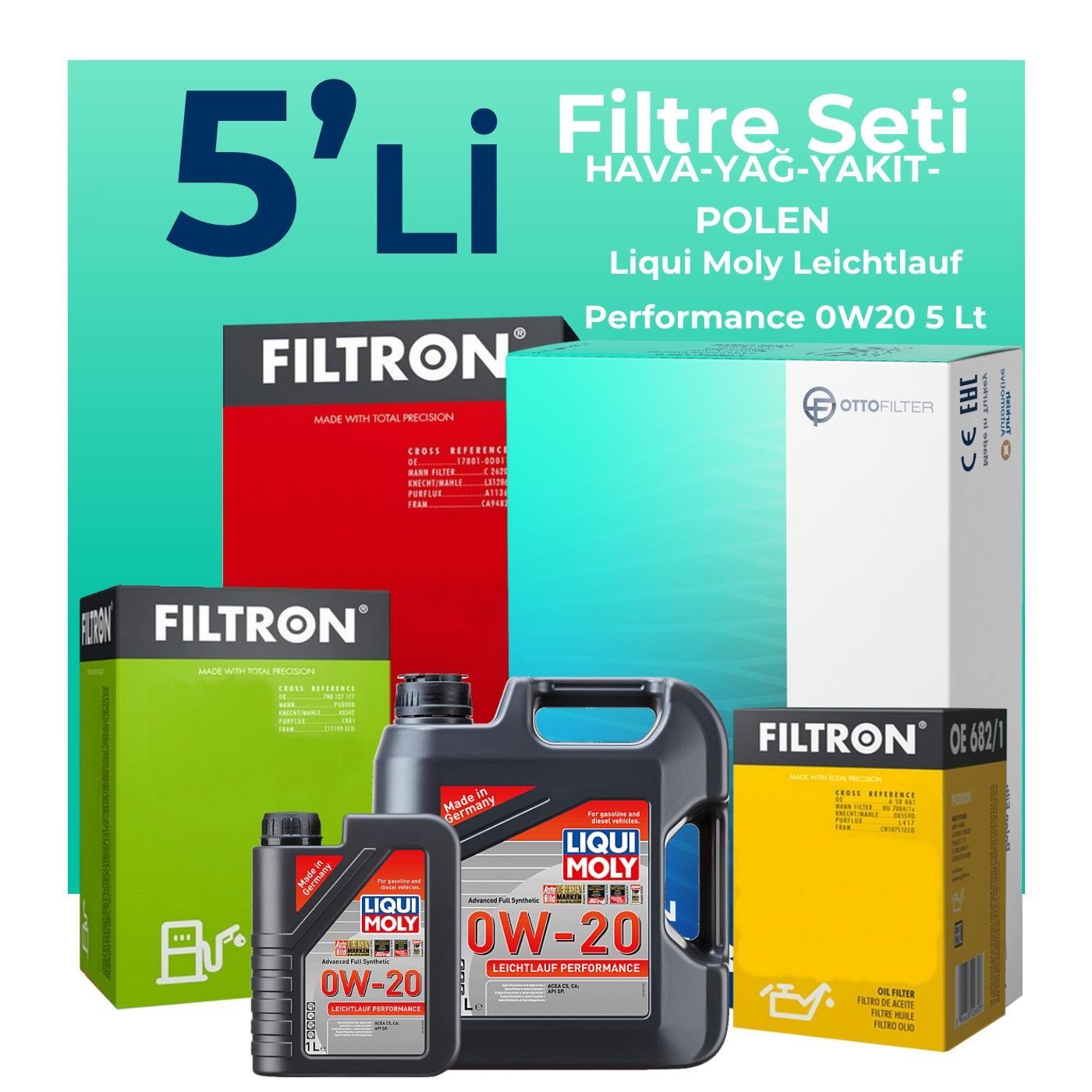 filtron-fiat-egea-1-6-dizel-filtre-bakim-seti-liqui-moly-motor-yagli-2015-2023-5-li-122936 Filtron Fiat Egea 1.6 Dizel Filtre Bakım Seti Liqui Moly Motor Yağlı (2015-2023) 5 Li - Görsel 1