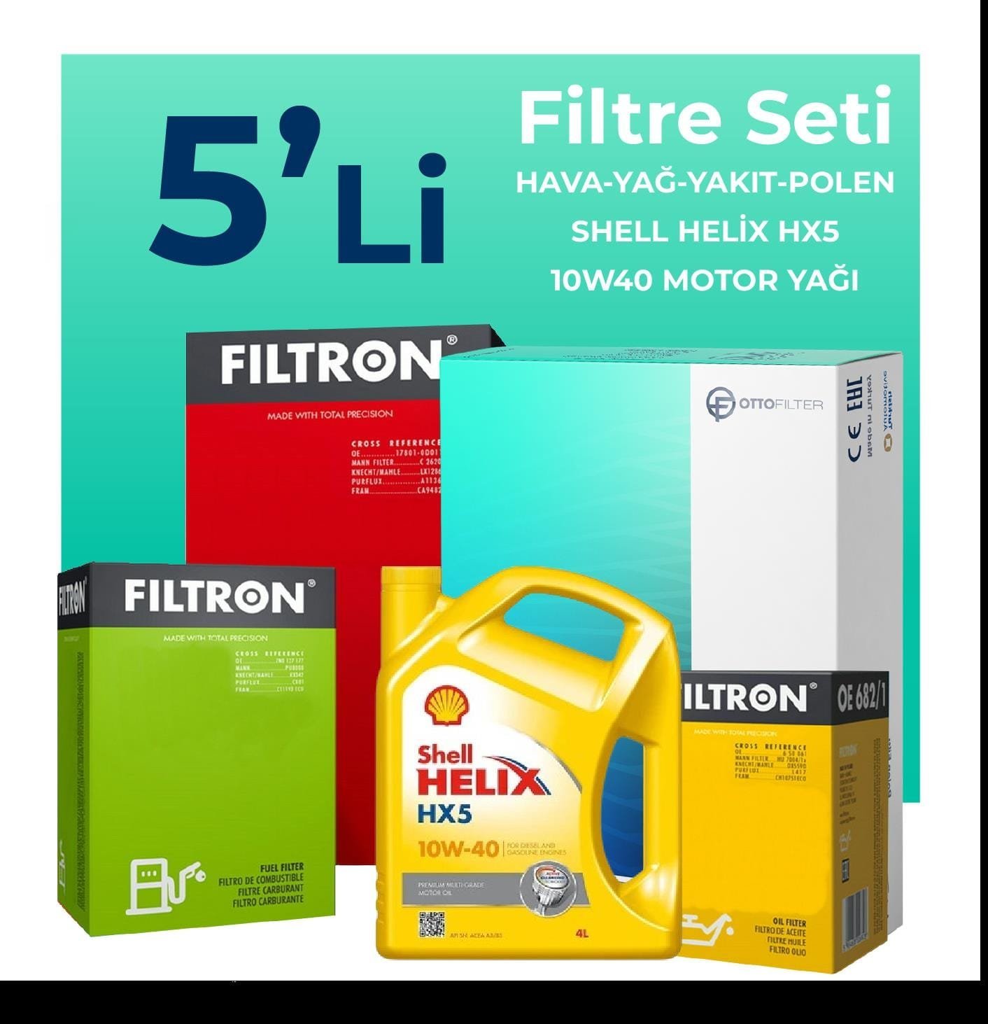 filtron-jeep-grand-cherokee-2-7-dizel-filtre-bakim-seti-shell-motor-yagli-1998-2006-5-li-67885 Filtron Jeep Grand Cherokee 2.7 Dizel Filtre Bakım Seti Shell Motor Yağlı (1998-2006) 5 Li - Görsel 1