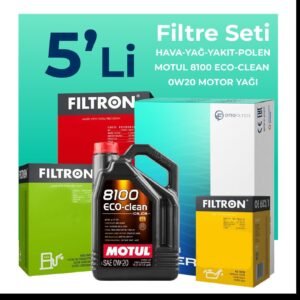 Filtron Opel Insignia 1.5 Dizel Filtre Bakım Seti Motul Motor Yağlı (2018-2023) 5 Li
