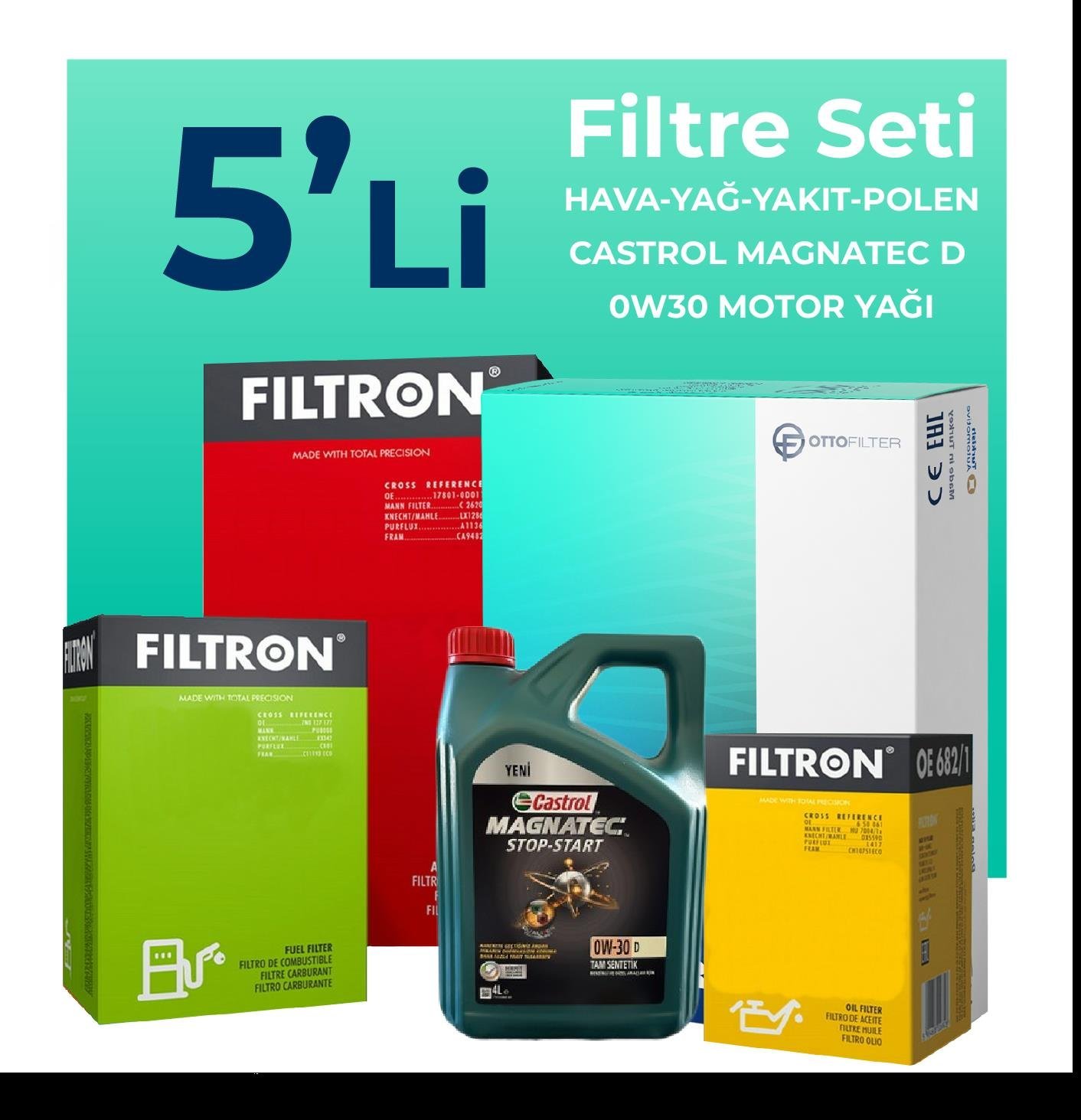 filtron-peugeot-boxer-2-2-dizel-bluehdi-filtre-bakim-seti-castrol-motor-yagli-2019-2024-5-li-59294 Filtron Peugeot Boxer 2.2 Dizel BLUEHDi Filtre Bakım Seti Castrol Motor Yağlı (2019-2024) 5 Li - Görsel 1