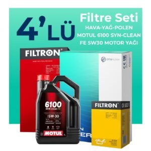 Filtron Subaru Forester 2.0 Filtre Bakım Seti Motul Motor Yağlı (2002-2008) 4 Lü