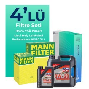 Mann Hyundai Tucson 1.6 Dizel Filtre Bakım Seti Liqui Moly Motor Yağlı (2020-2024) 4 Lü