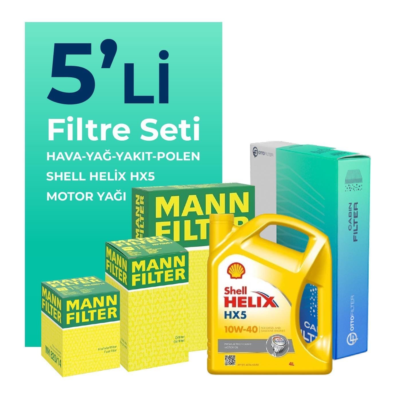 mann-jeep-grand-cherokee-2-7-dizel-filtre-bakim-seti-shell-motor-yagli-1998-2006-5-li-67883 MANN Jeep Grand Cherokee 2.7 Dizel Filtre Bakım Seti Shell Motor Yağlı (1998-2006) 5 Li - Görsel 1