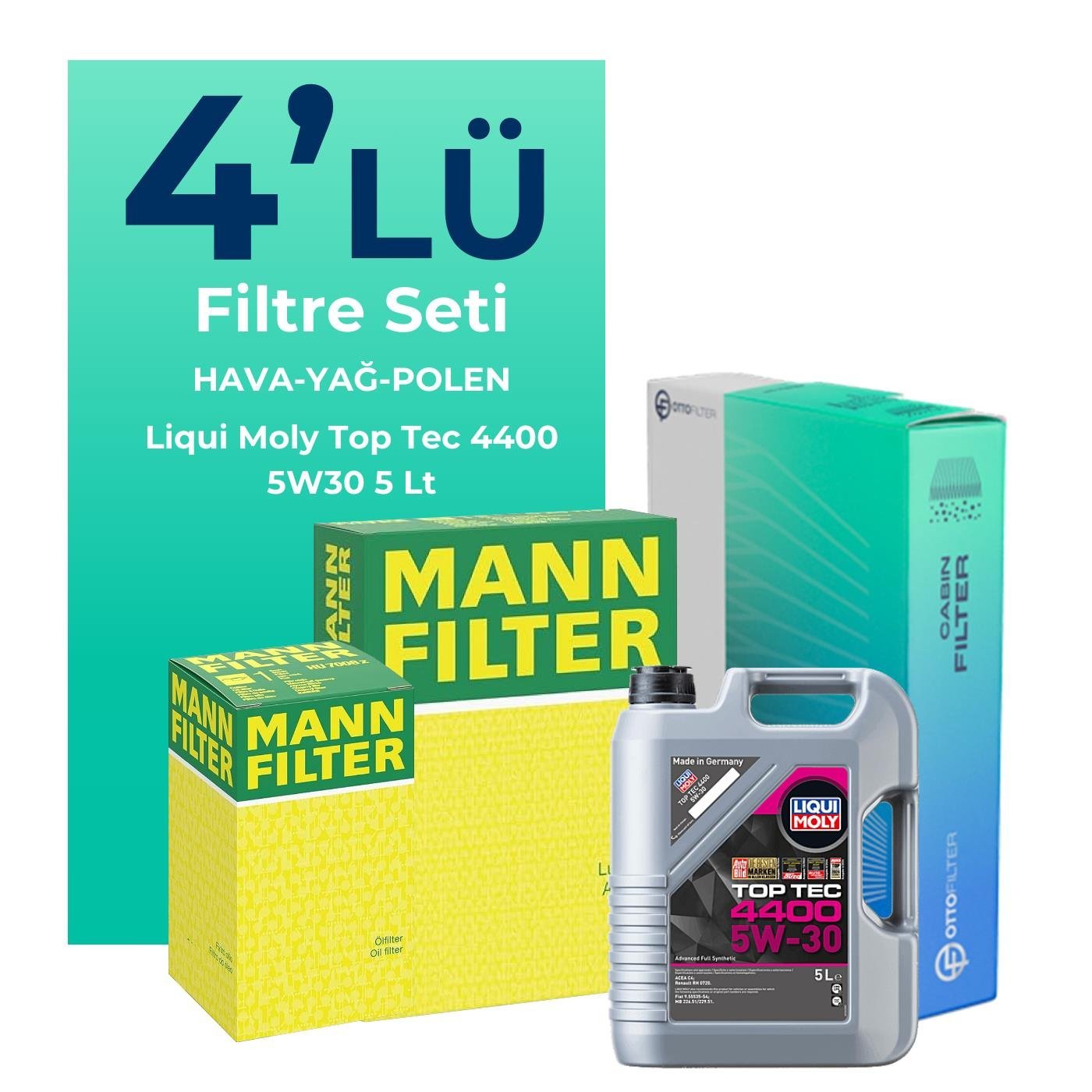 mann-renault-laguna-1-5-dizel-filtre-bakim-seti-liqui-moly-motor-yagli-2008-2012-4-lu-128214 MANN Renault Laguna 1.5 Dizel Filtre Bakım Seti Liqui Moly Motor Yağlı (2008-2012) 4 Lü - Görsel 1