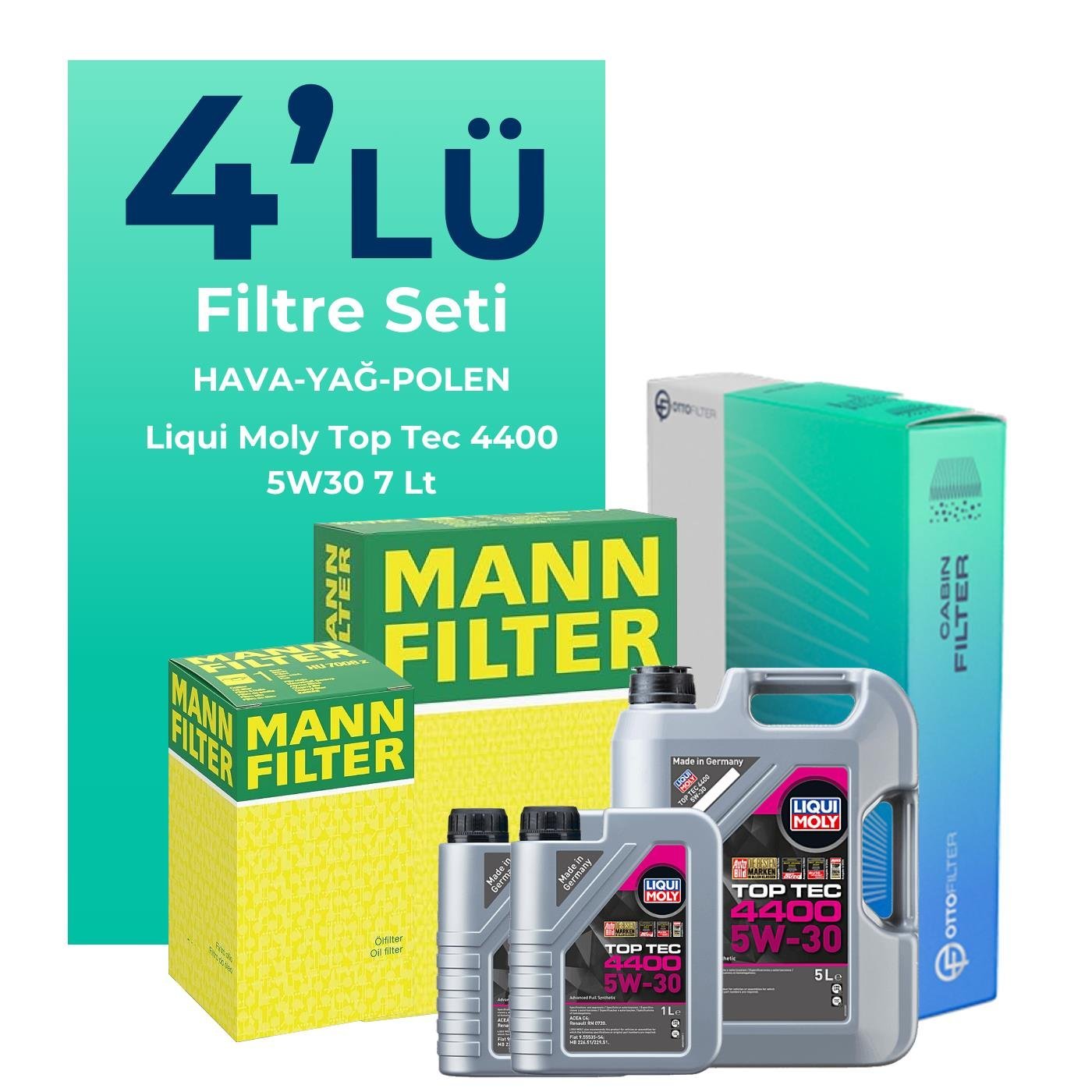 mann-renault-laguna-2-0-dizel-filtre-bakim-seti-liqui-moly-motor-yagli-2008-2015-4-lu-128385 MANN Renault Laguna 2.0 Dizel Filtre Bakım Seti Liqui Moly Motor Yağlı (2008-2015) 4 Lü - Görsel 1