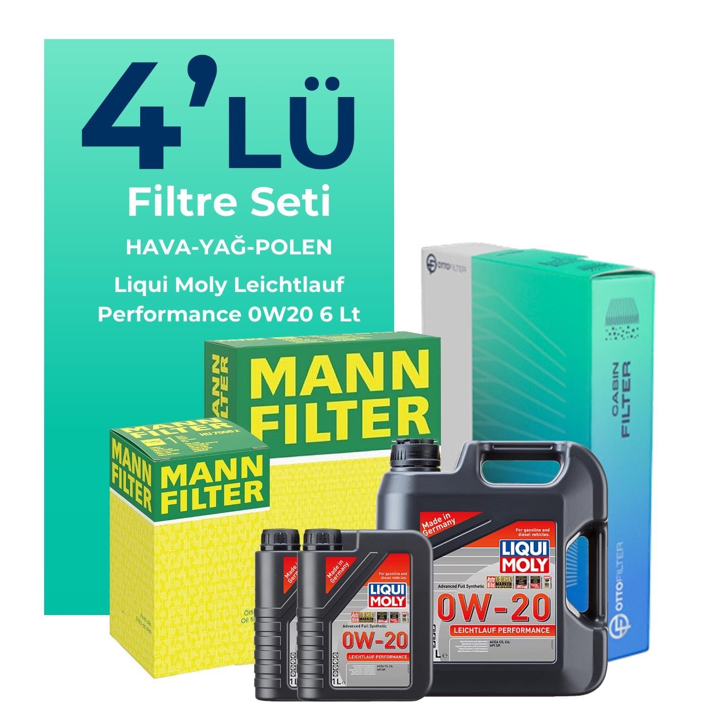 mann-volvo-s90-2-0-dizel-b5-filtre-bakim-seti-liqui-moly-motor-yagli-2020-2024-4-lu-123065 MANN Volvo S90 2.0 Dizel B5 Filtre Bakım Seti Liqui Moly Motor Yağlı (2020-2024) 4 Lü - Görsel 1